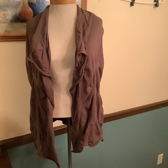 Lafayette 148 Open Viscose Blend Vest Size P